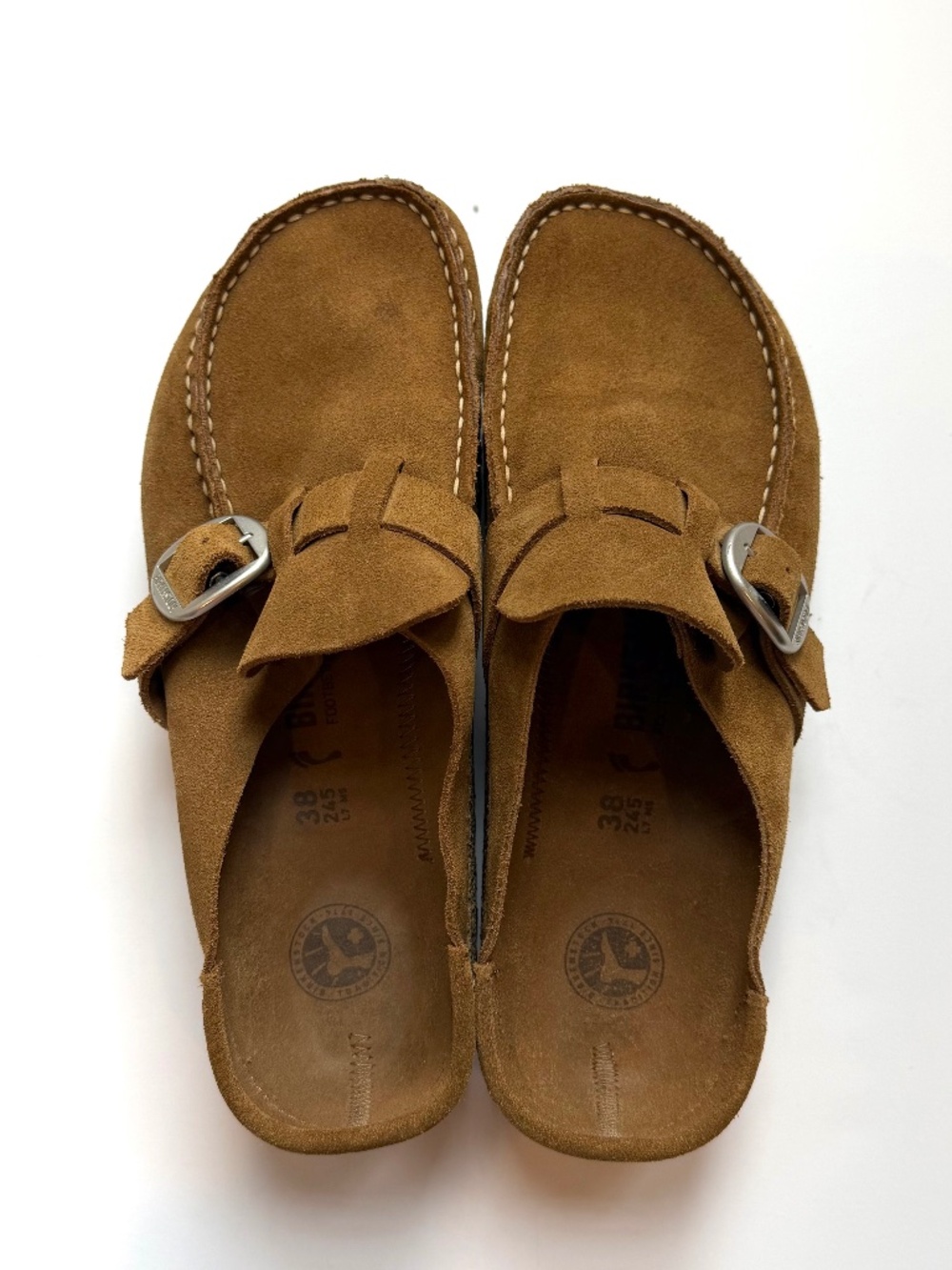 Birkenstock Buckley Tea Brown Size 38